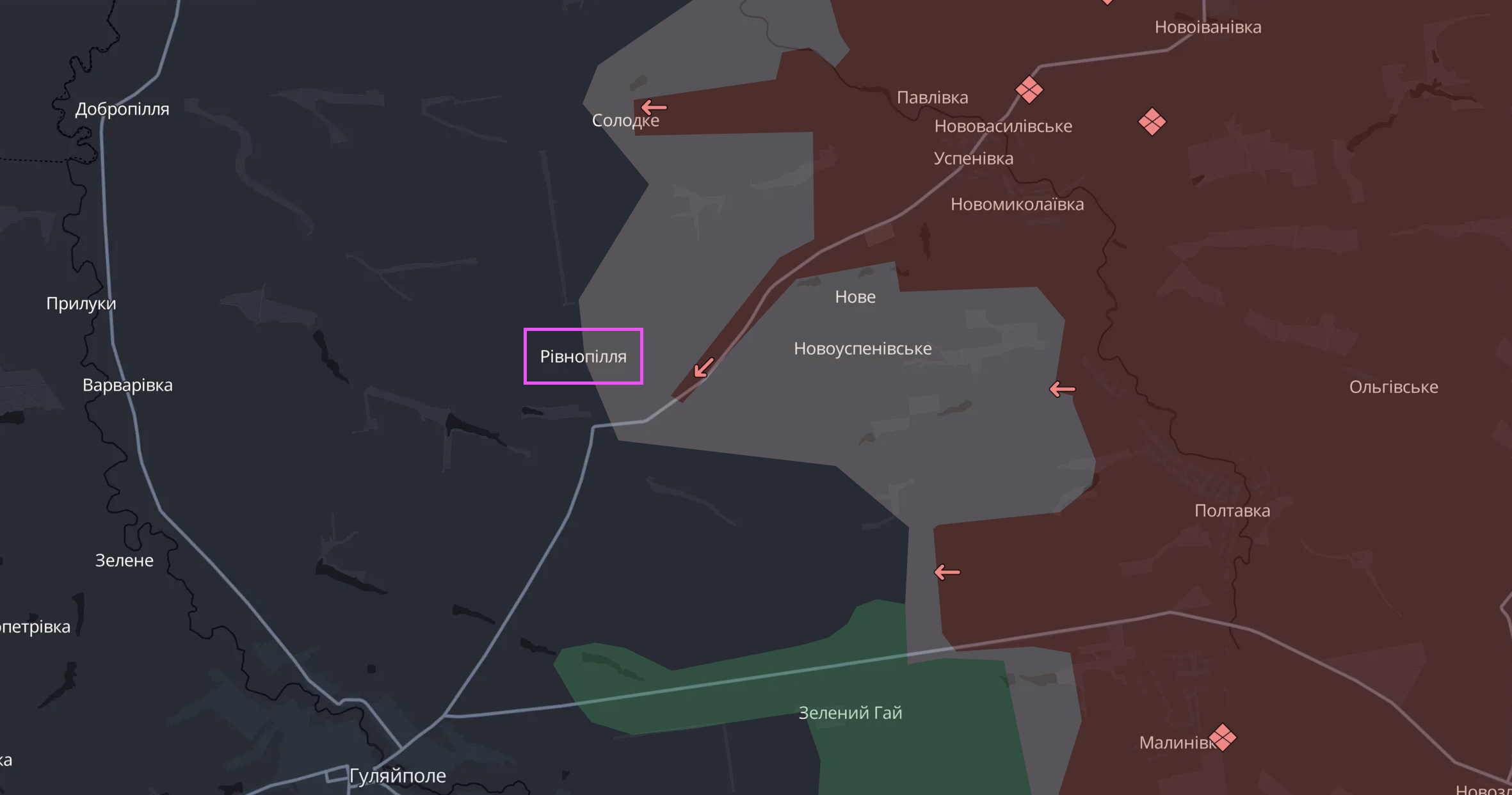 РФ захопила три населені пункти в Запорізькій області, тривають жорсткі бої, - Сирський